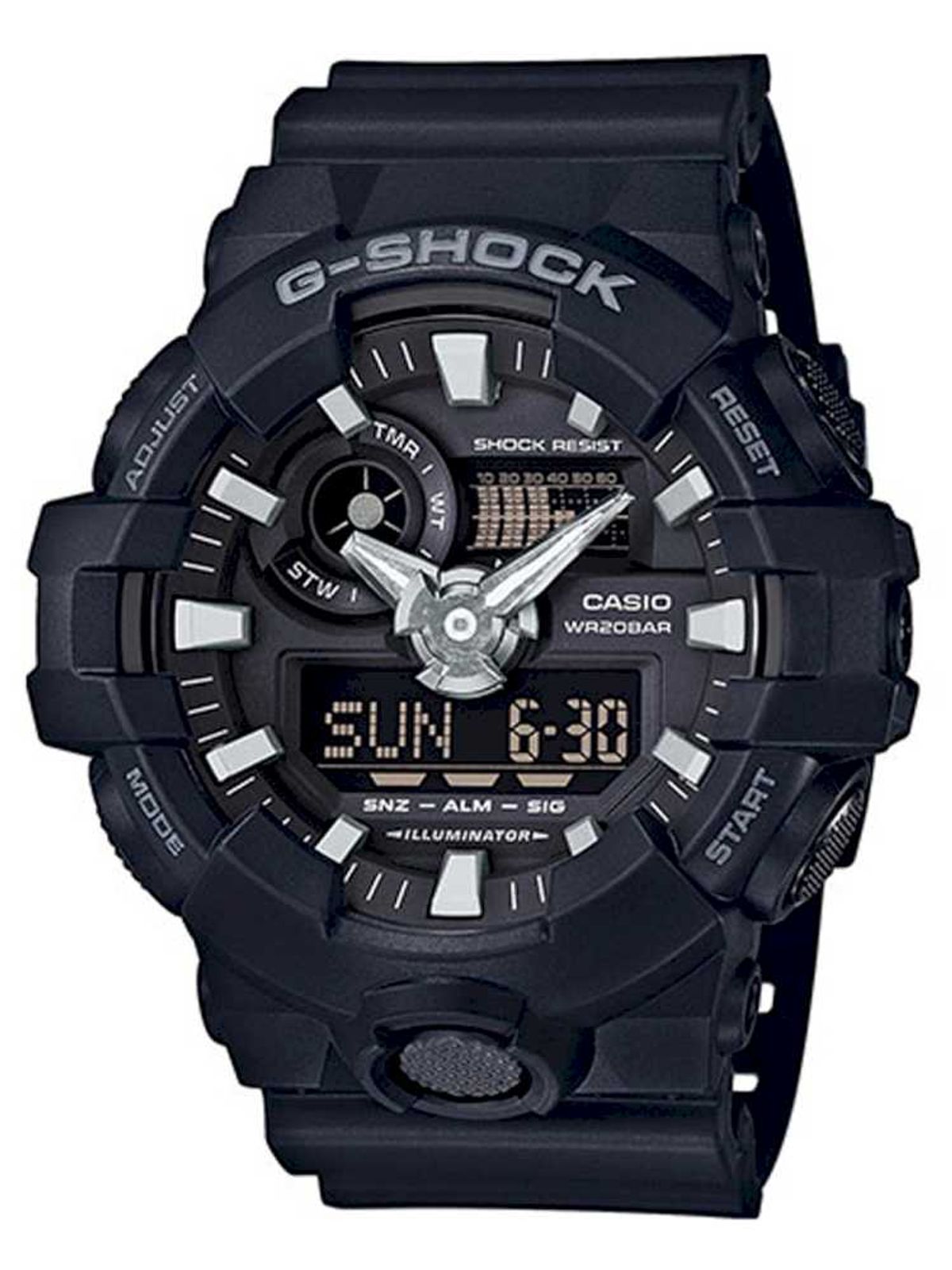 Casio GA-700-1BER Herreur G-Shock Ur Sort