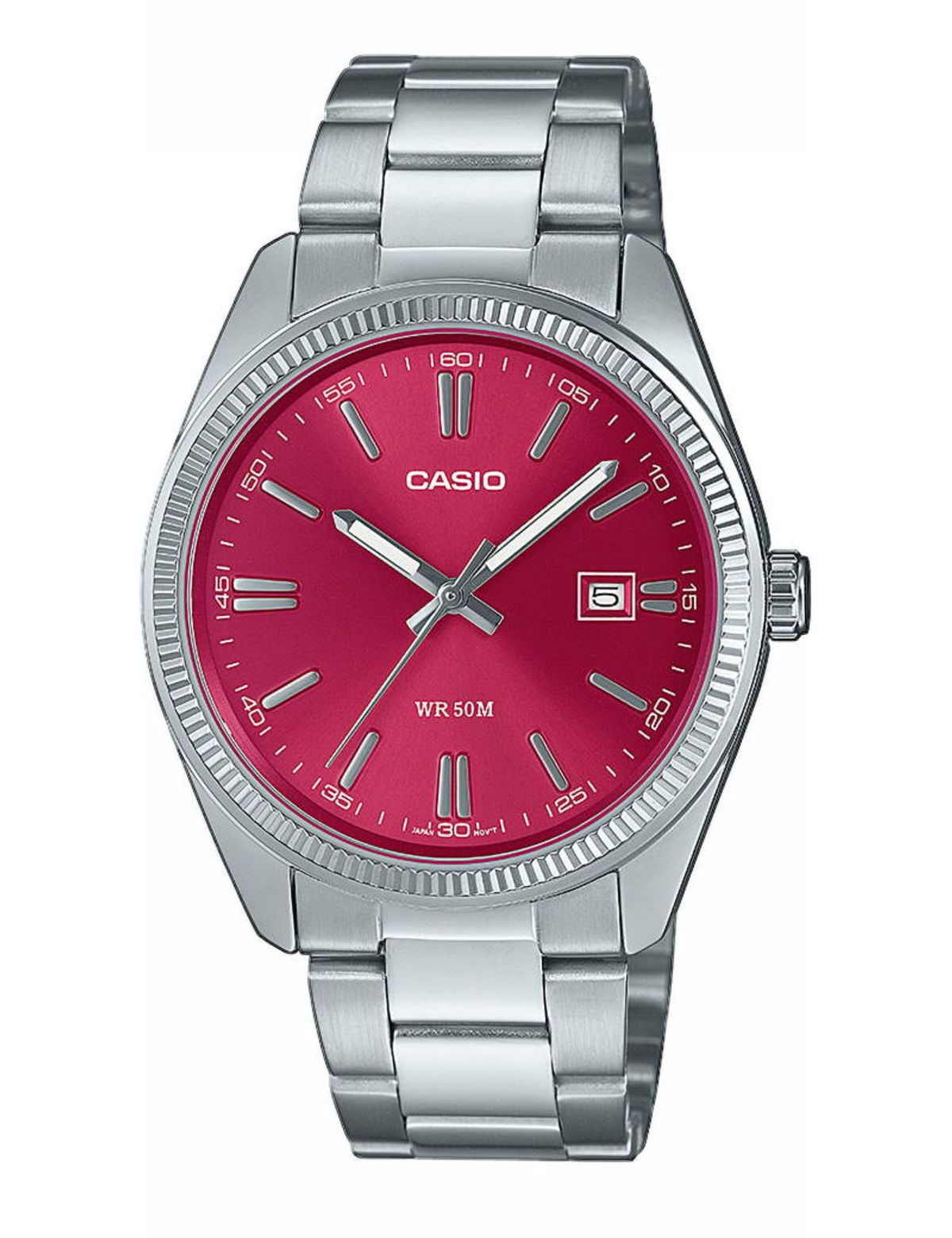 Casio General MTP-1302PD-4AVEF med rød urskive