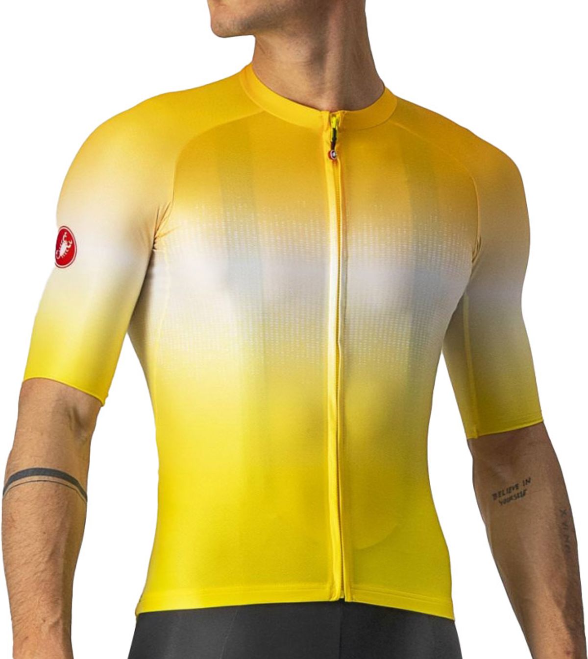 Castelli AERO RACE 6.0 JERSEY - Gul