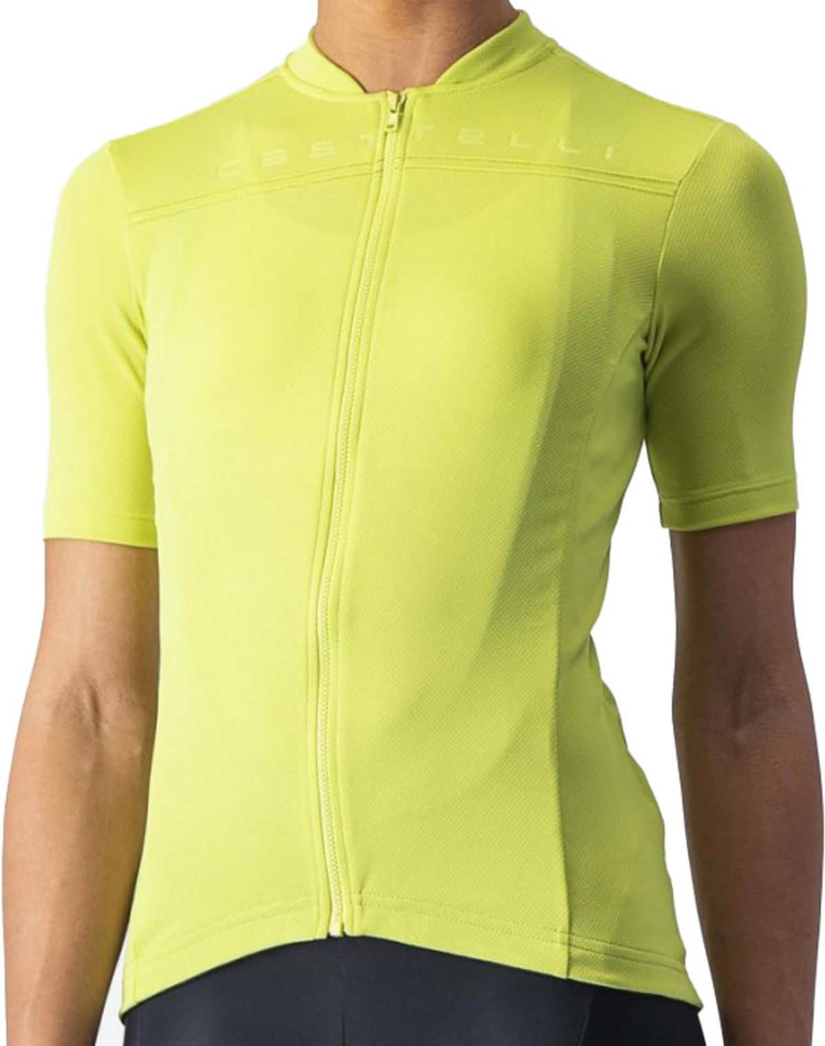 Castelli ANIMA 4 W JERSEY - Gul/Grøn