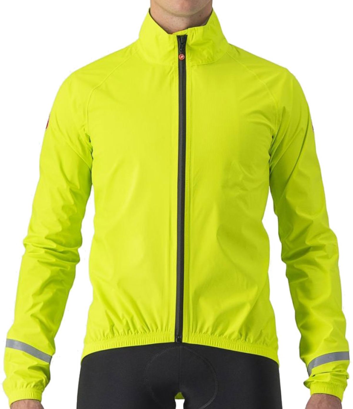 Castelli EMERGENCY 2 RAIN JACKET Regnjakke - Electric Lime