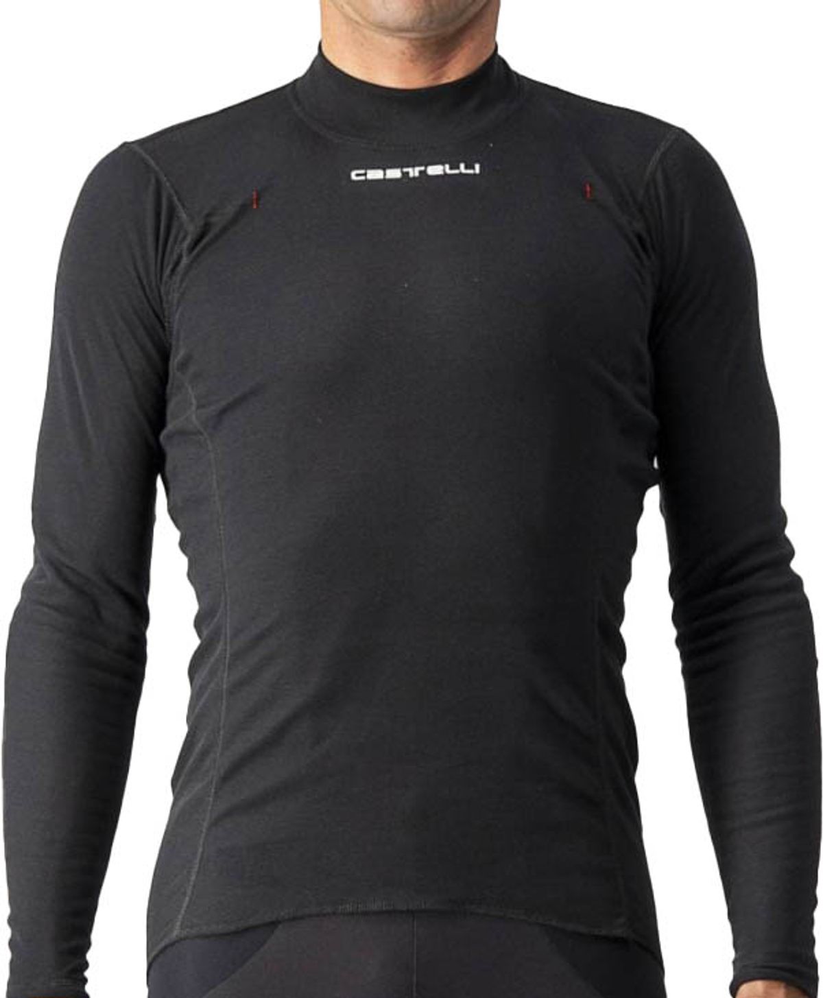 Castelli FLANDERS WARM LONG SLEEVE Langærmet - Sort