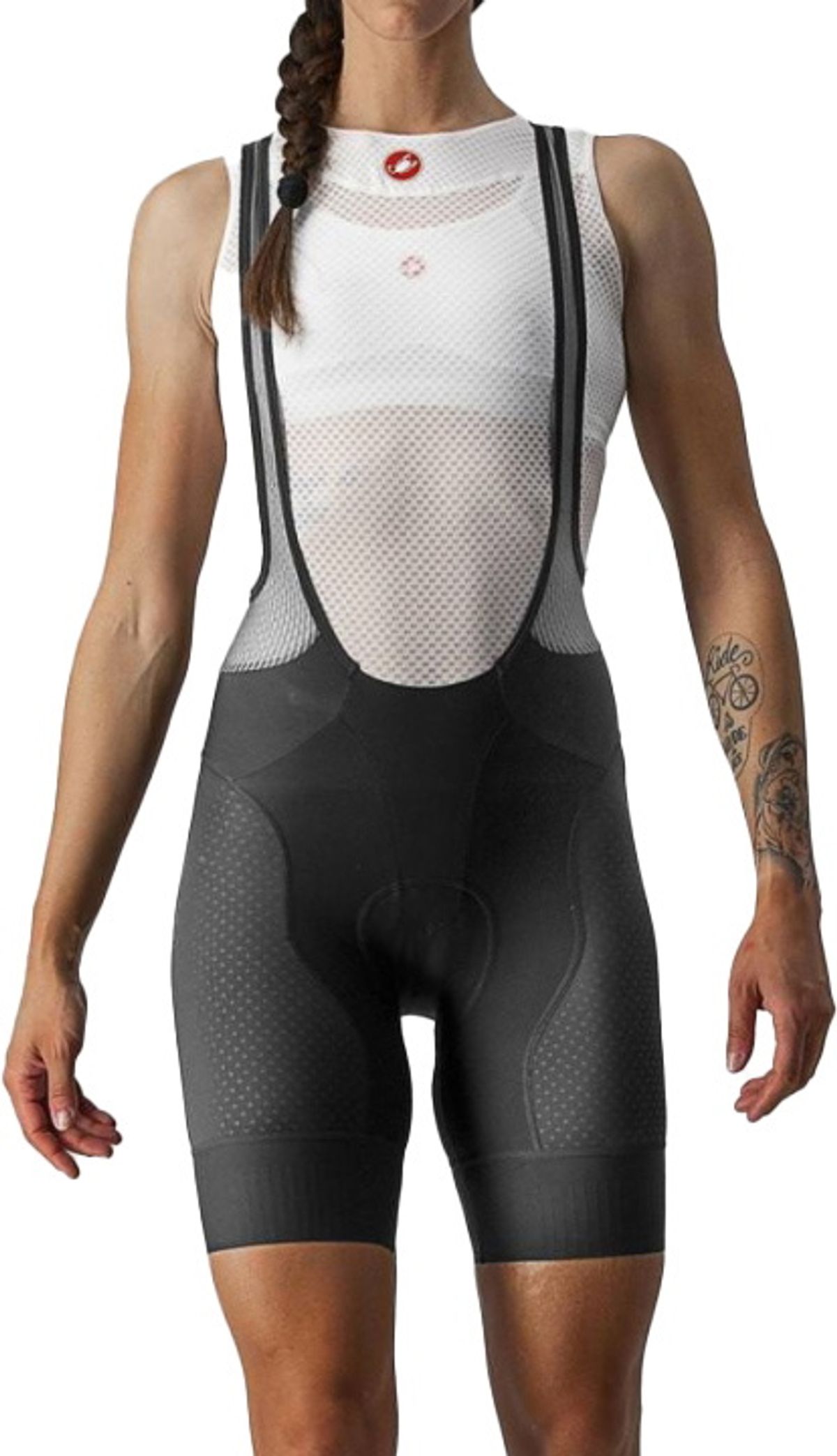 Castelli FREE AERO 4 W BIBSHORT Cykelbukser - Sort