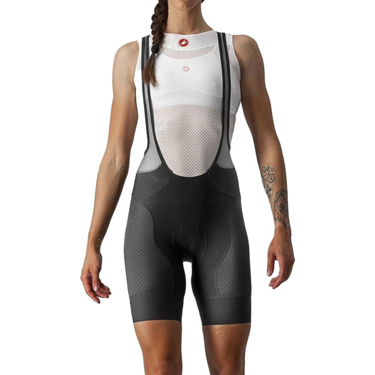 Castelli FREE AERO 4 W BIBSHORT Cykelbukser - Sort