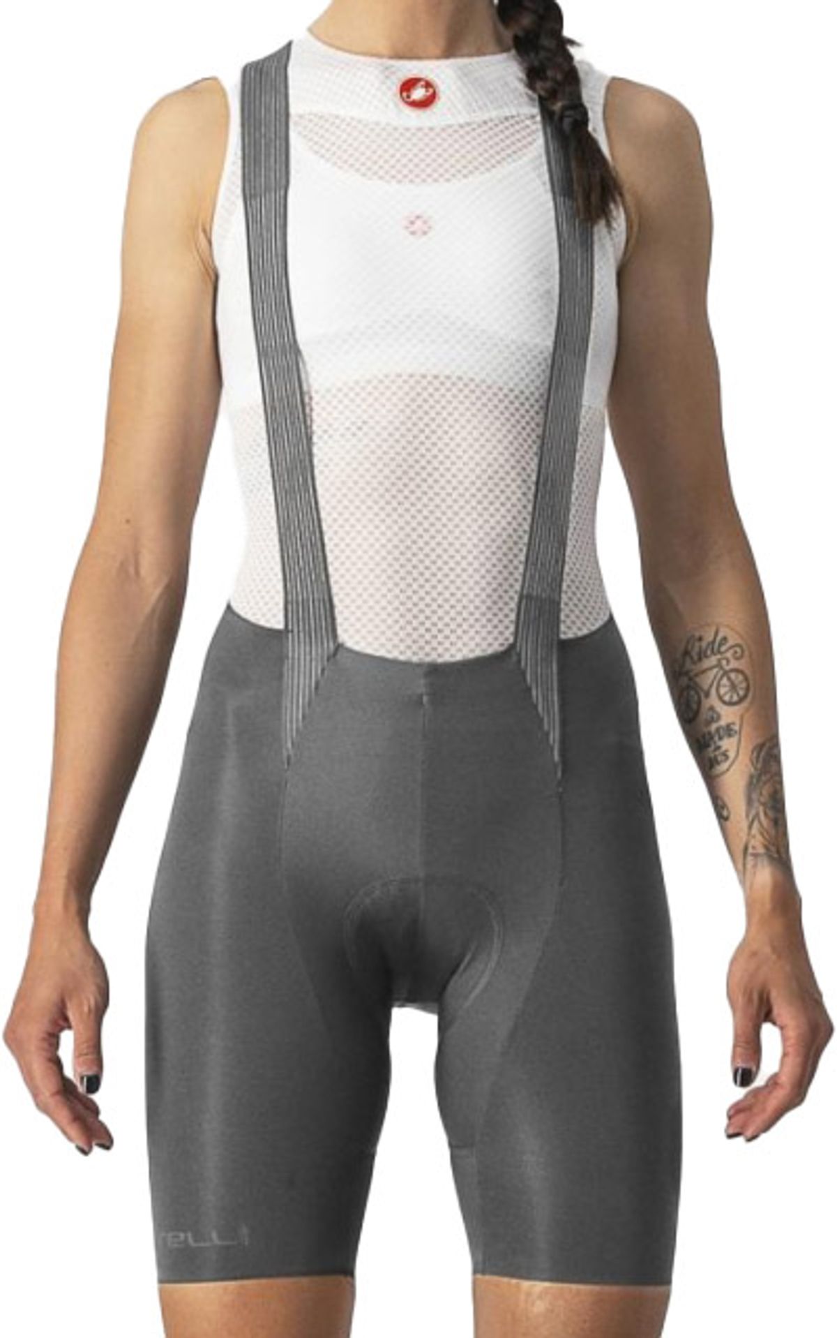 Castelli FREE AERO RC W BIBSHORT Cykelbukser - Grå