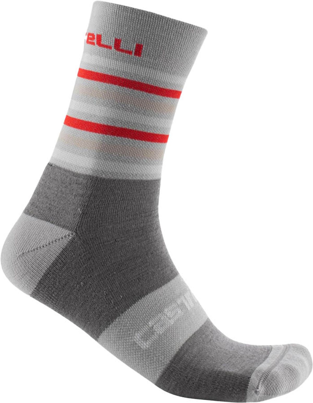 Castelli GREGGE 15 SOCK - Grå