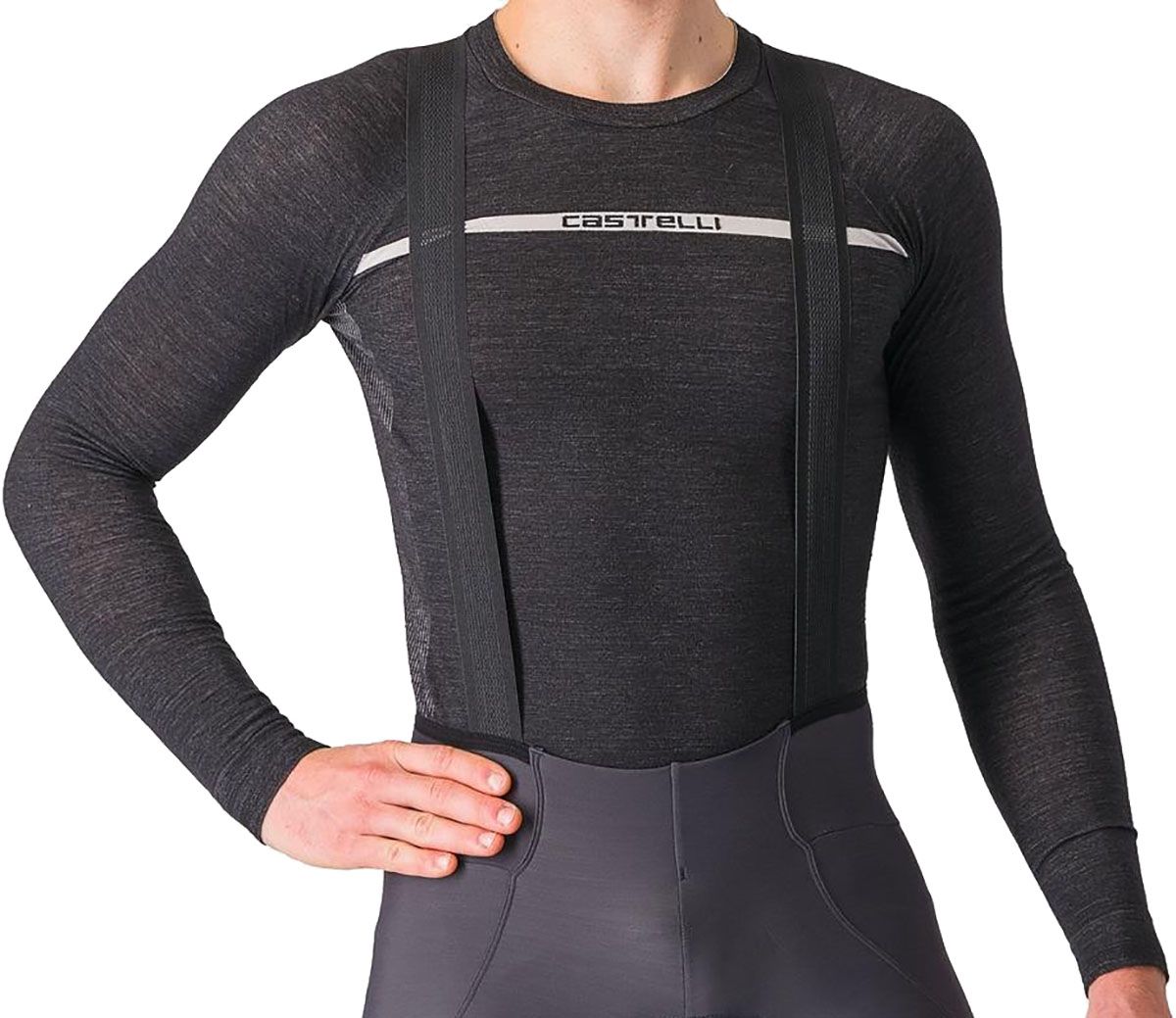 Castelli MERINO SEAMLESS BASELAYER - Sort