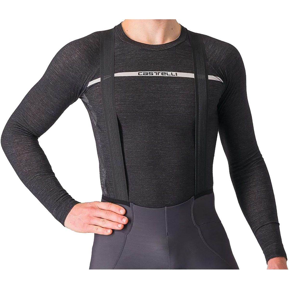 Castelli MERINO SEAMLESS BASELAYER - Sort