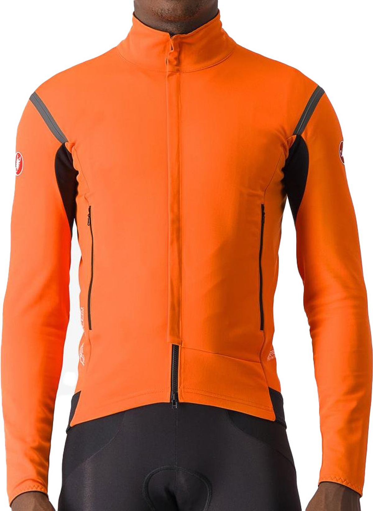 Castelli PERFETTO RoS 2 JACKET Vinterjakke - Red Orange/Gray