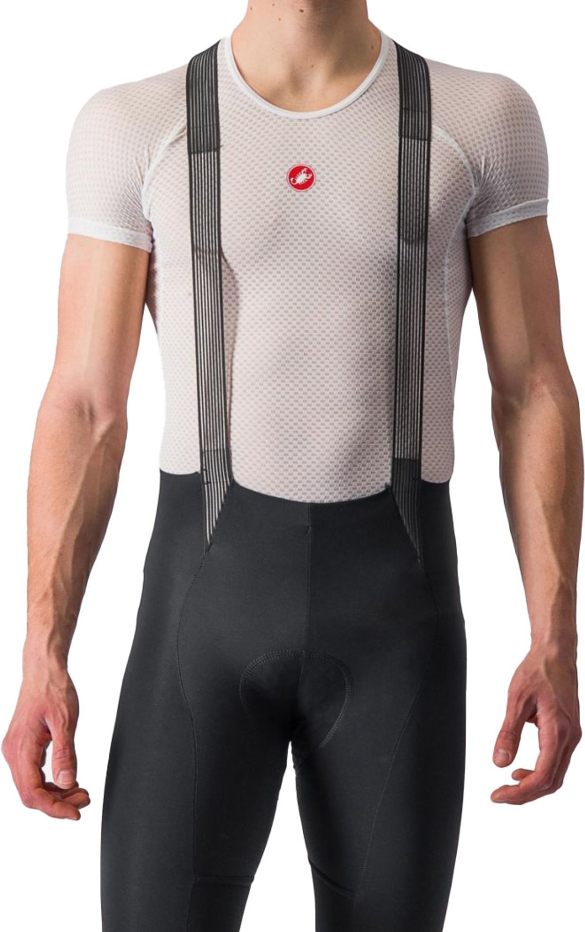 Castelli PRO ISSUE SHORT SLEEVE Baselayer - Hvid