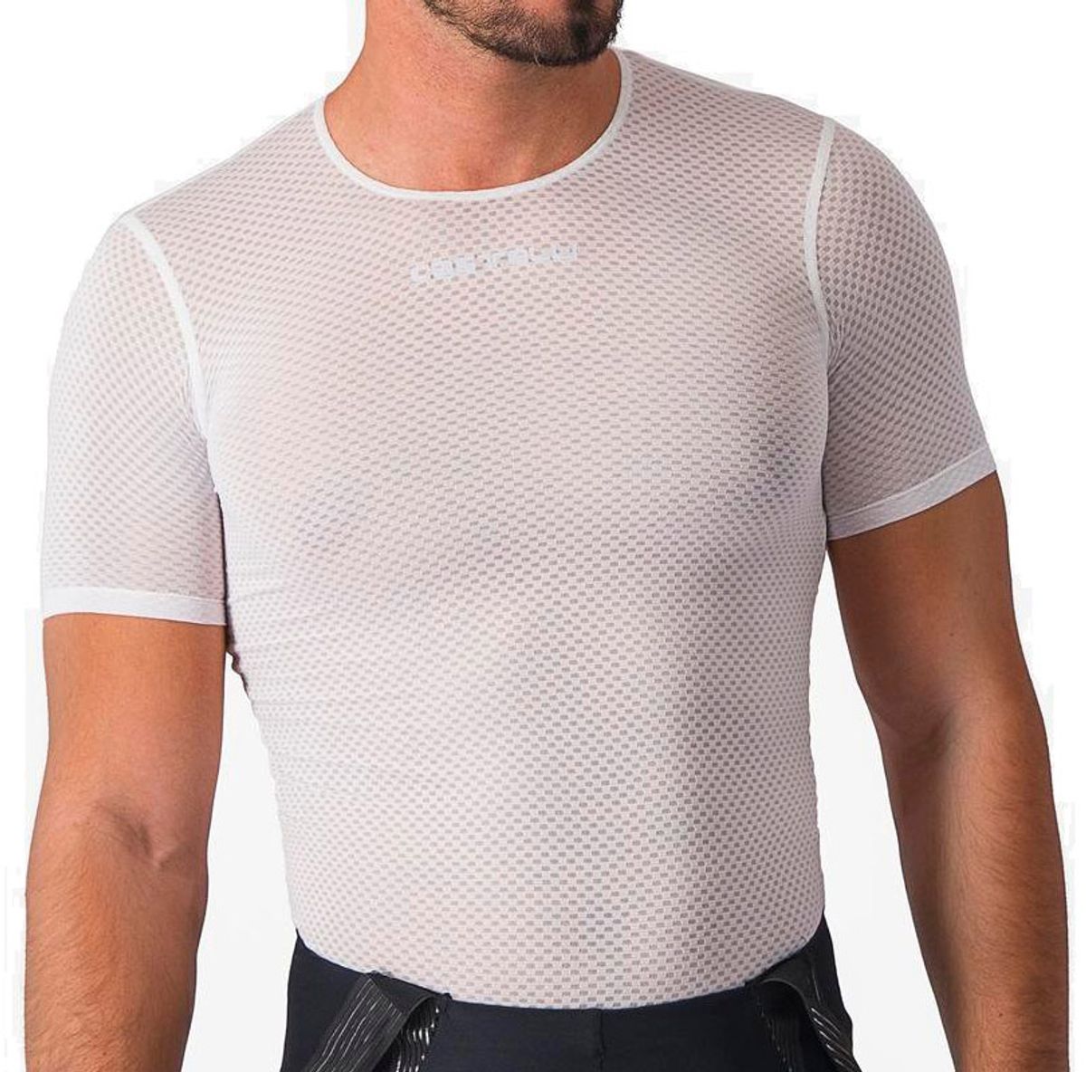 Castelli PRO MESH 2.0 SHORT SLEEVE Baselayer - Hvid