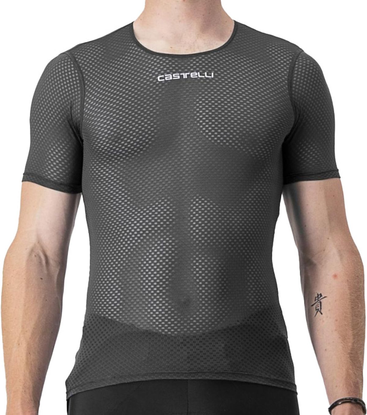 Castelli PRO MESH 2.0 SHORT SLEEVE Baselayer - Sort