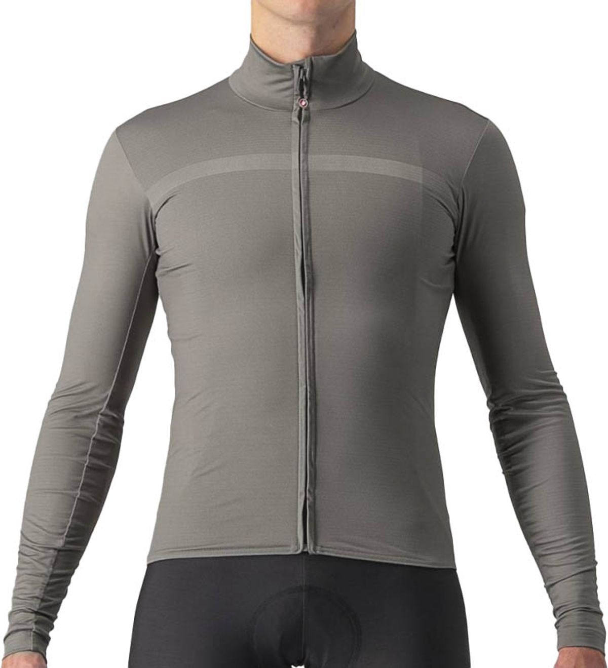 Castelli PRO THERMAL MID LS JERSEY Langærmet - Grå