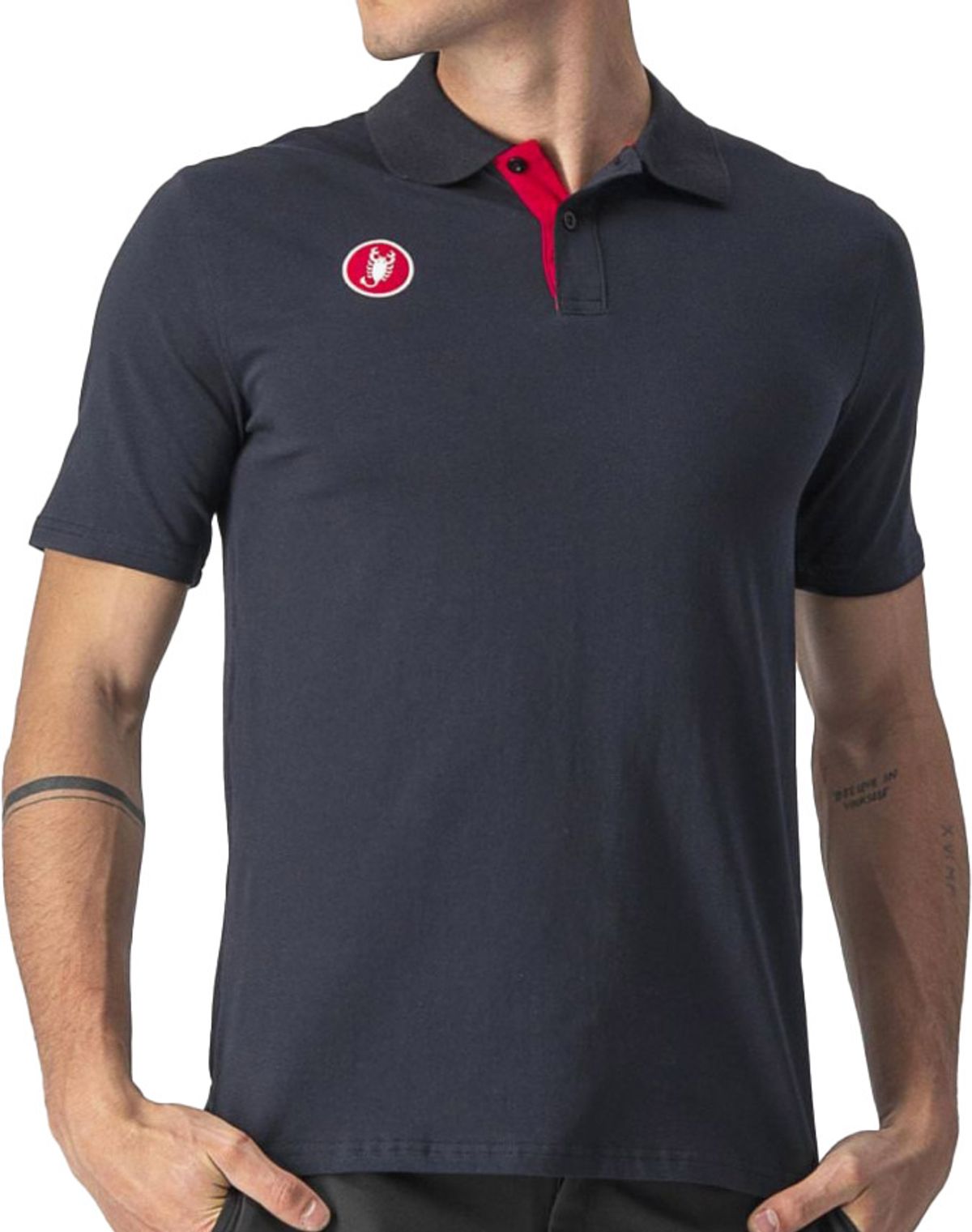 Castelli RACE DAY POLO T-Shirt - Sort