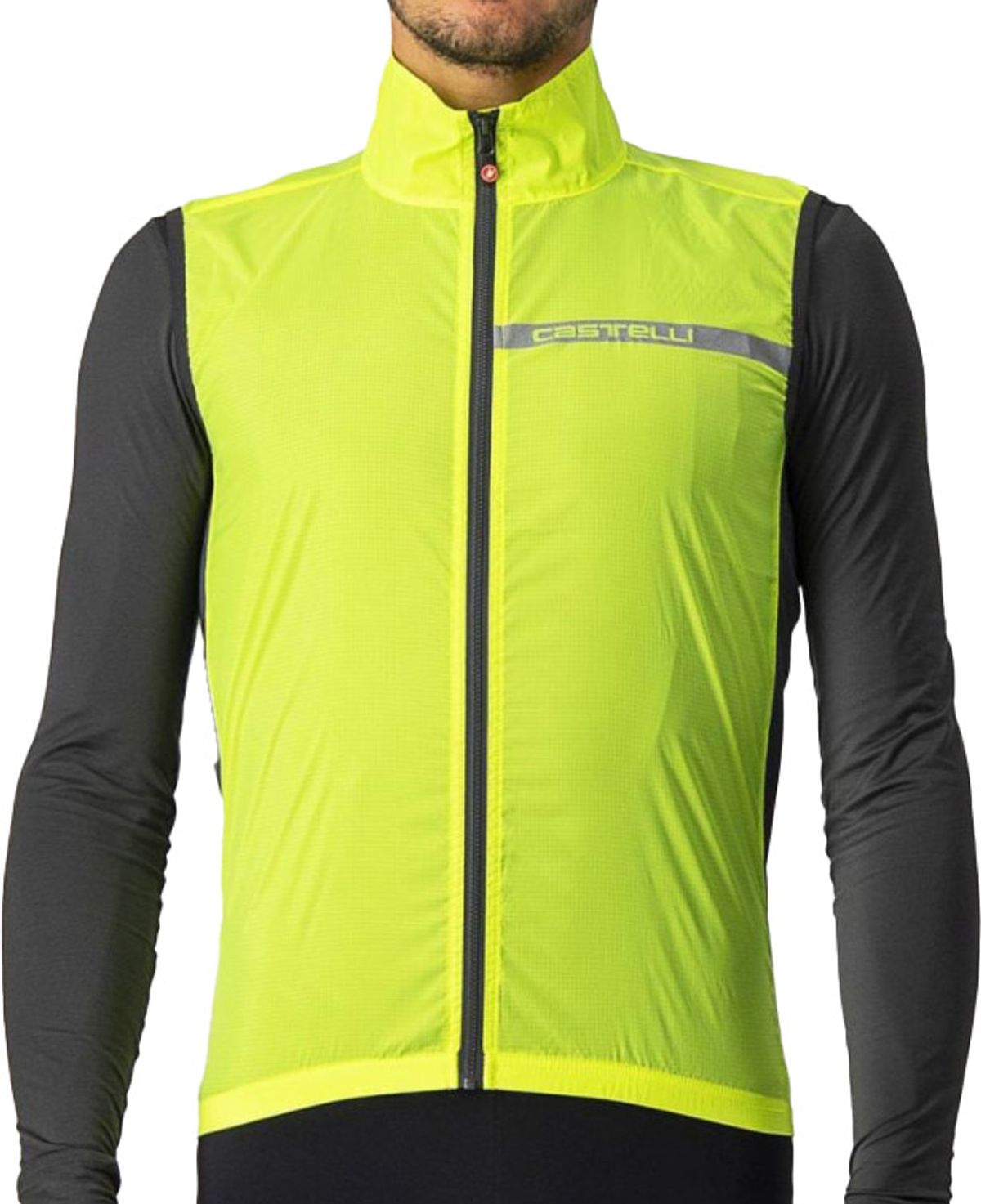 Castelli SQUADRA STRETCH VEST - Gul