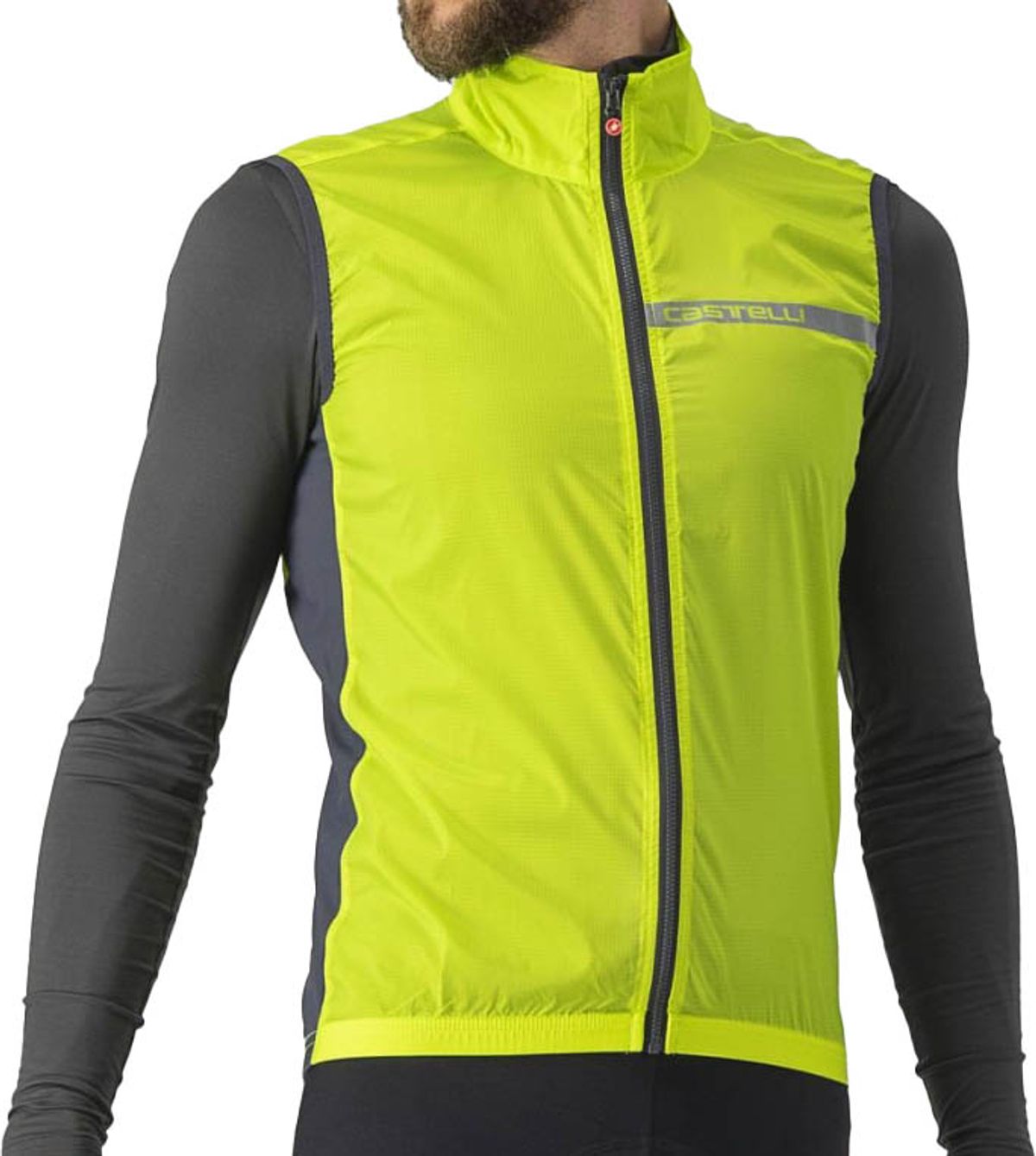 Castelli SQUADRA STRETCH VEST - Gul