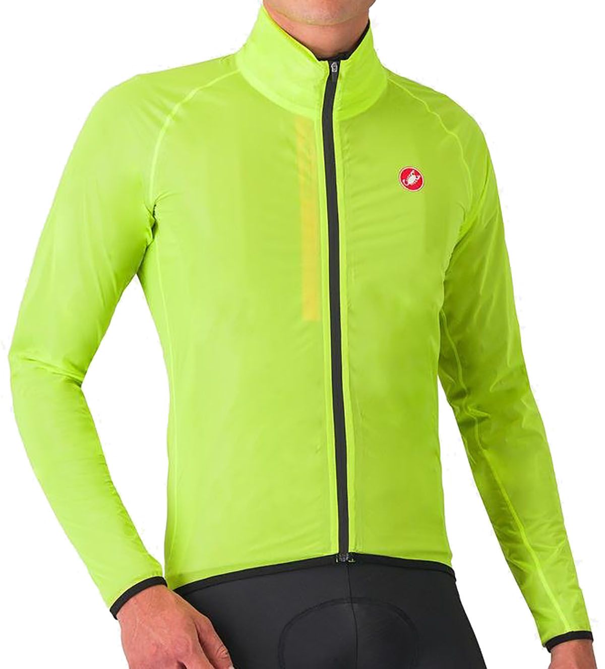 Castelli SQUALL SHELL JACKET - Lime/Sort