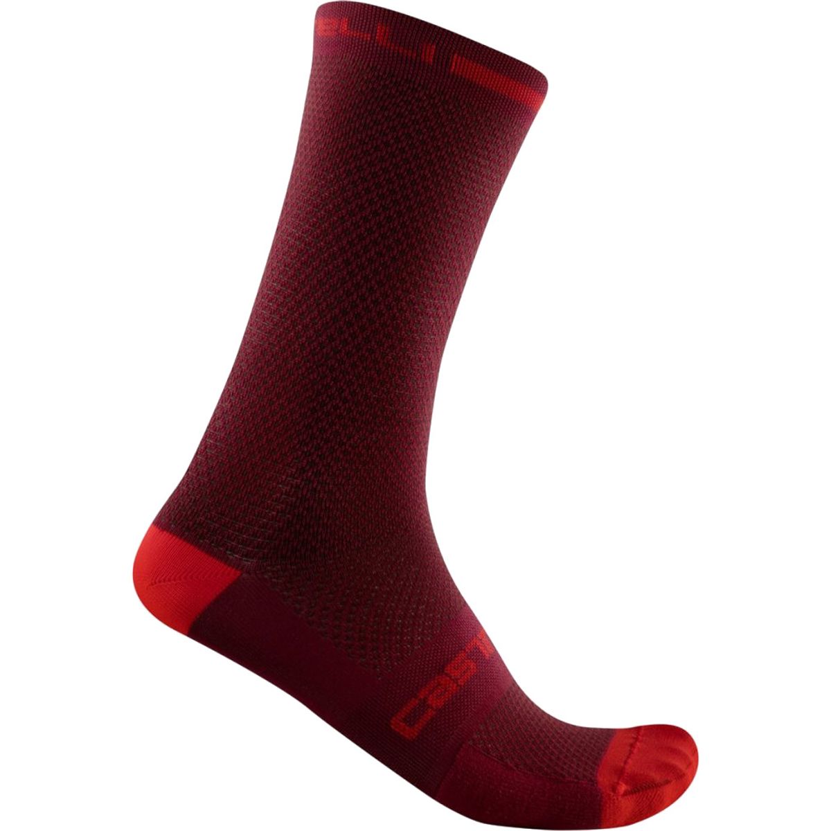 Castelli SUPERLEGGERA T 18 SOCK - Bordeax