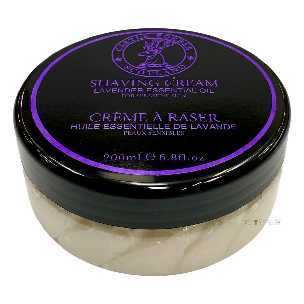 Castle Forbes Barbercreme, Lavender Essential Oil, 200 ml.