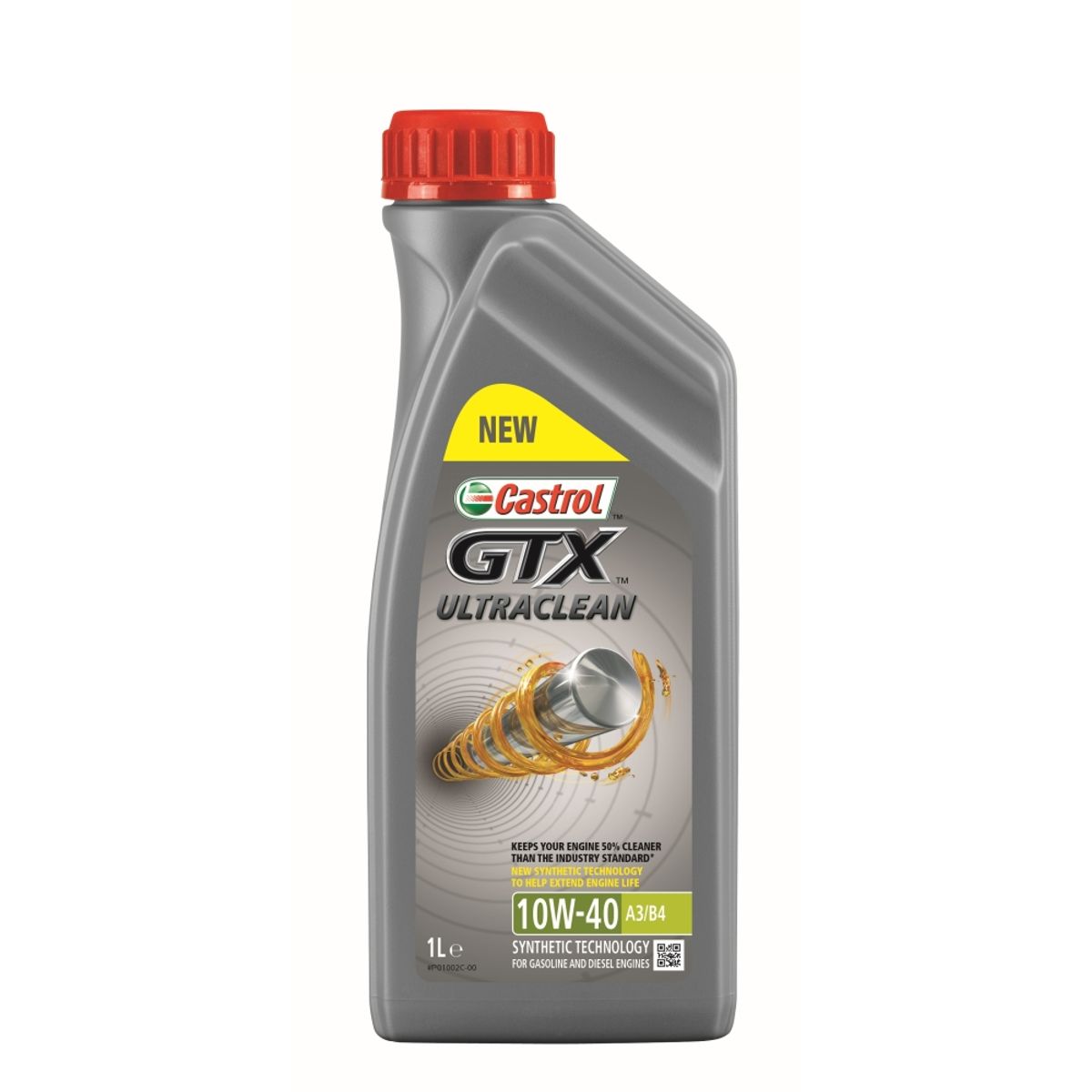 CASTROL Castrol GTX Ultraclean 10W40 A3/B4 1L.