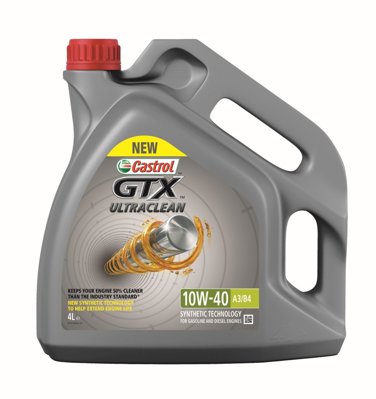 CASTROL Castrol GTX Ultraclean 10W40 A3/B4 5L.