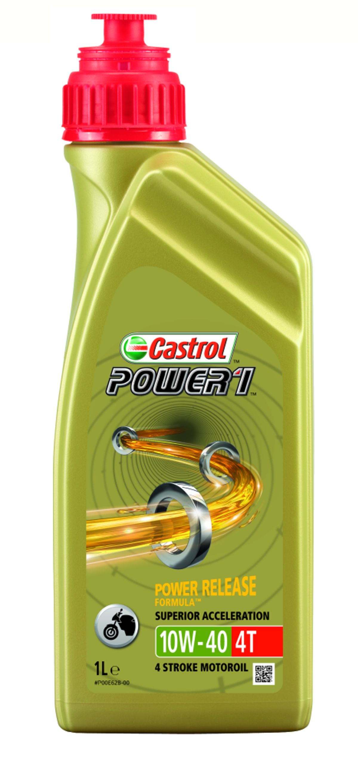 Castrol Power Release semi syntetisk 10W-40 4-taks olie 1L