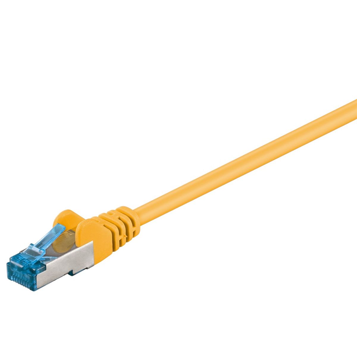 Cat 6a S/FTP LSZH Netværkskabel - Gul - 2 m