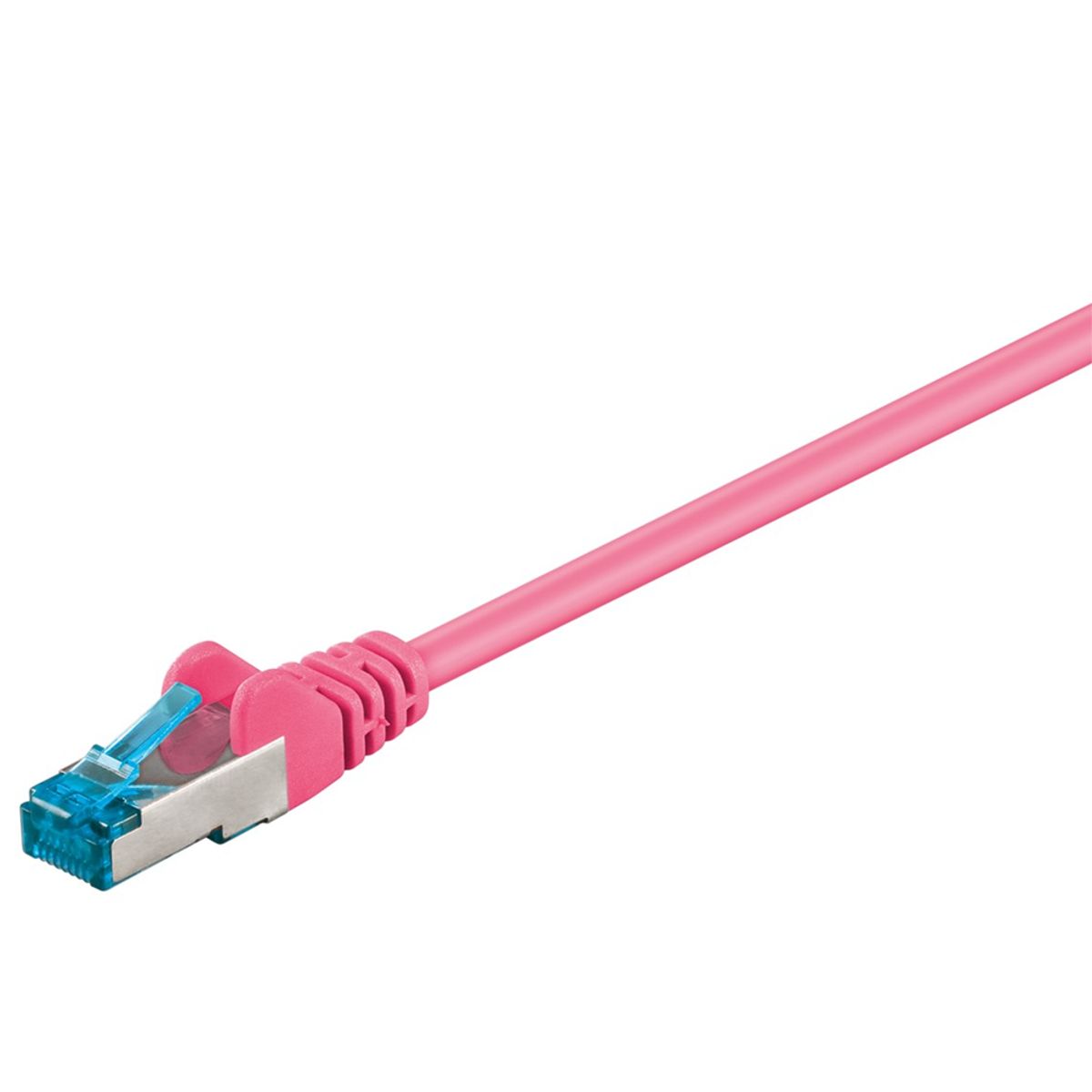 Cat 6a S/FTP LSZH Netværkskabel - Magenta - 2 m