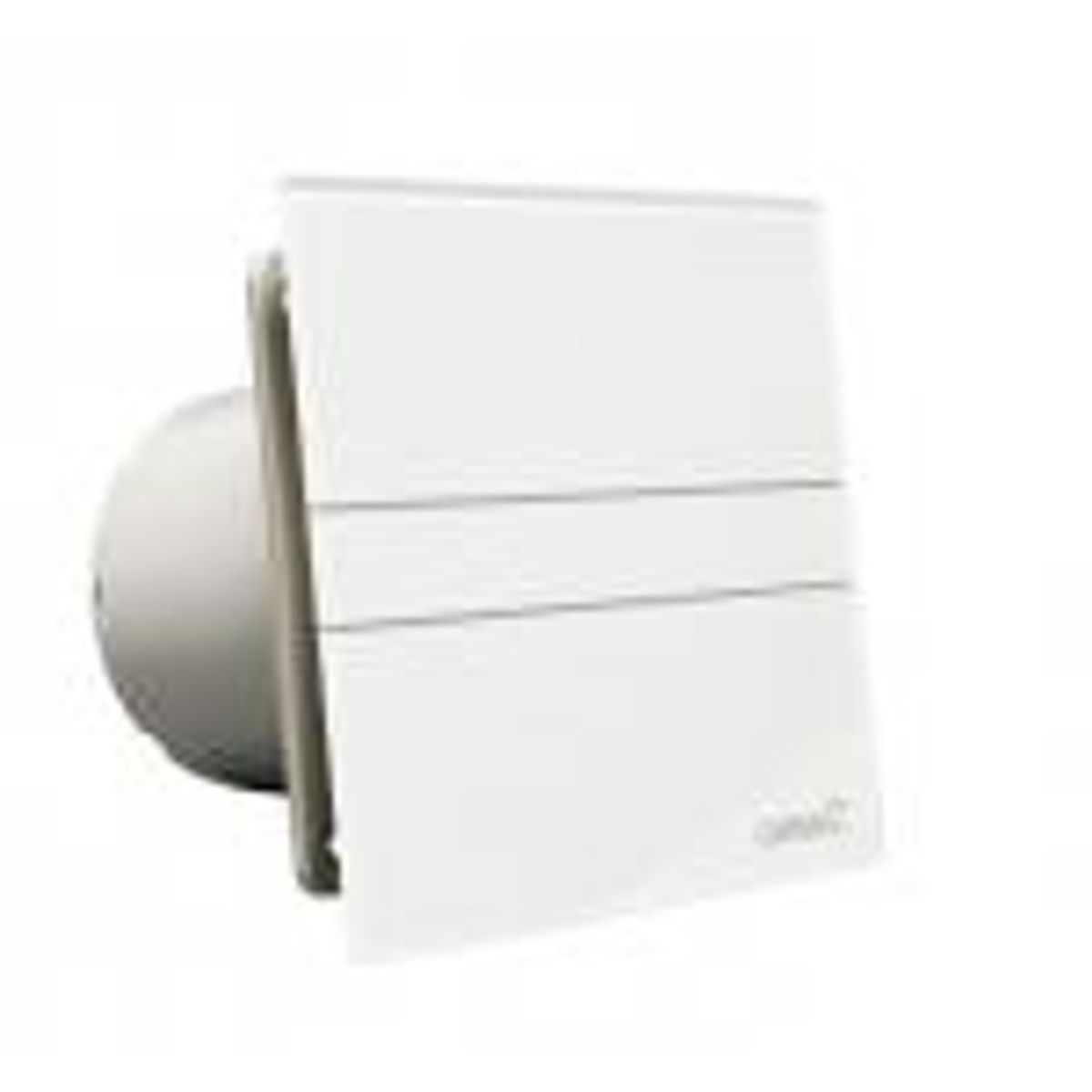 Cata E-100 GT ventilator m/timer 3-15 min, m/glasfront, 150x150mm ø100mm