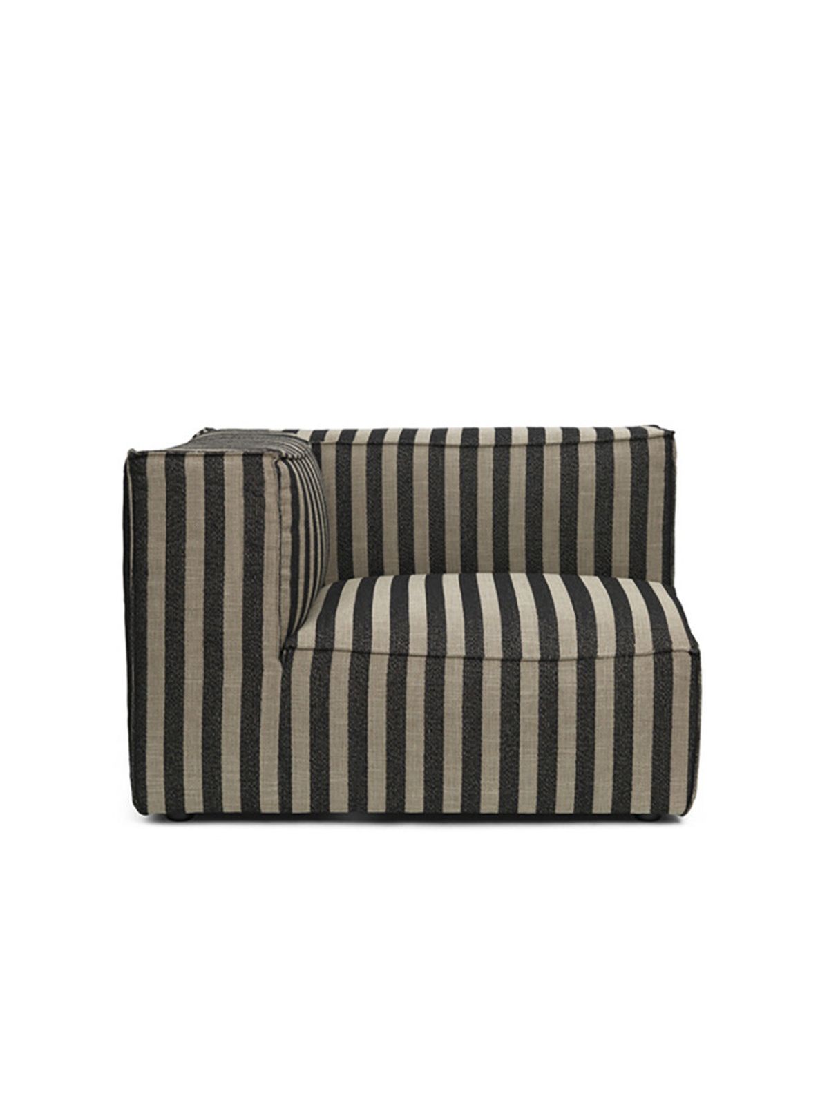 Catena Armrest Left Louisiana, sand/black fra Ferm Living