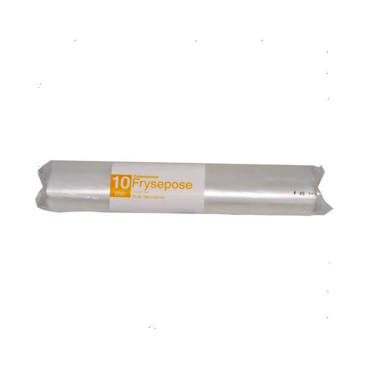 CaterSource, Fryseposer 10 L, med skrivefelt, 50 poser, LDPE