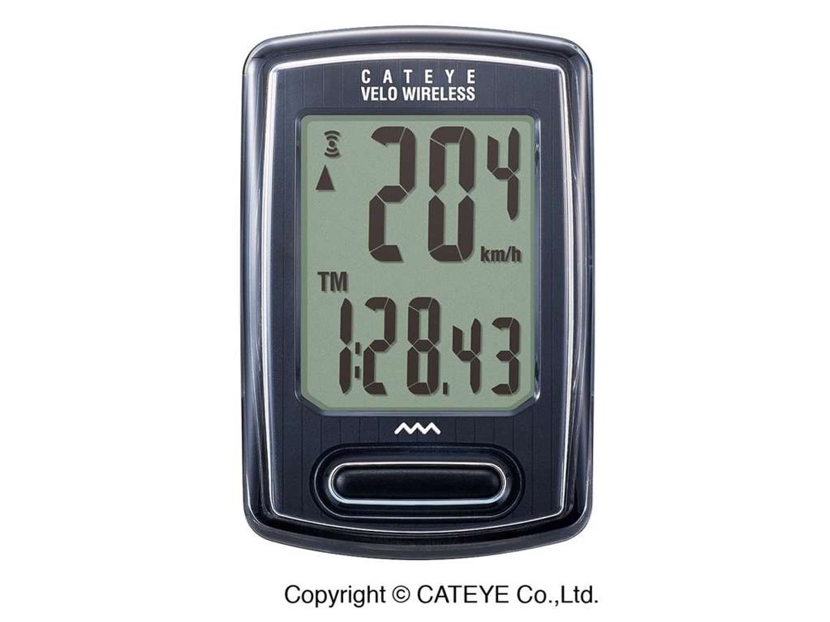 Cateye - Velo Wireless - Sort - 8 Funktioner