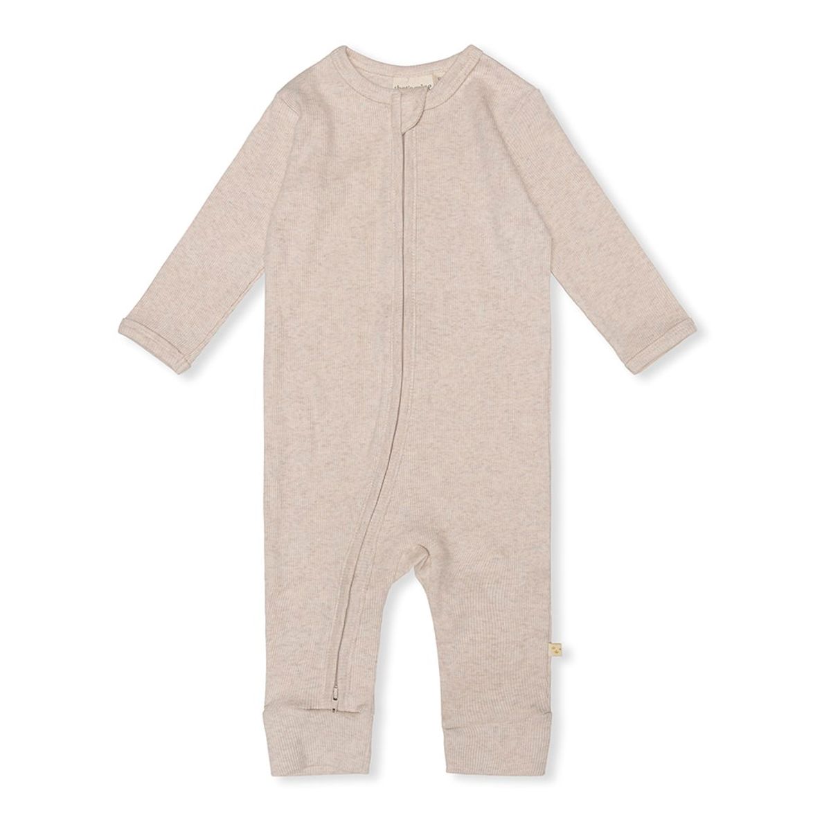 Cathie onesie - Light brown melange