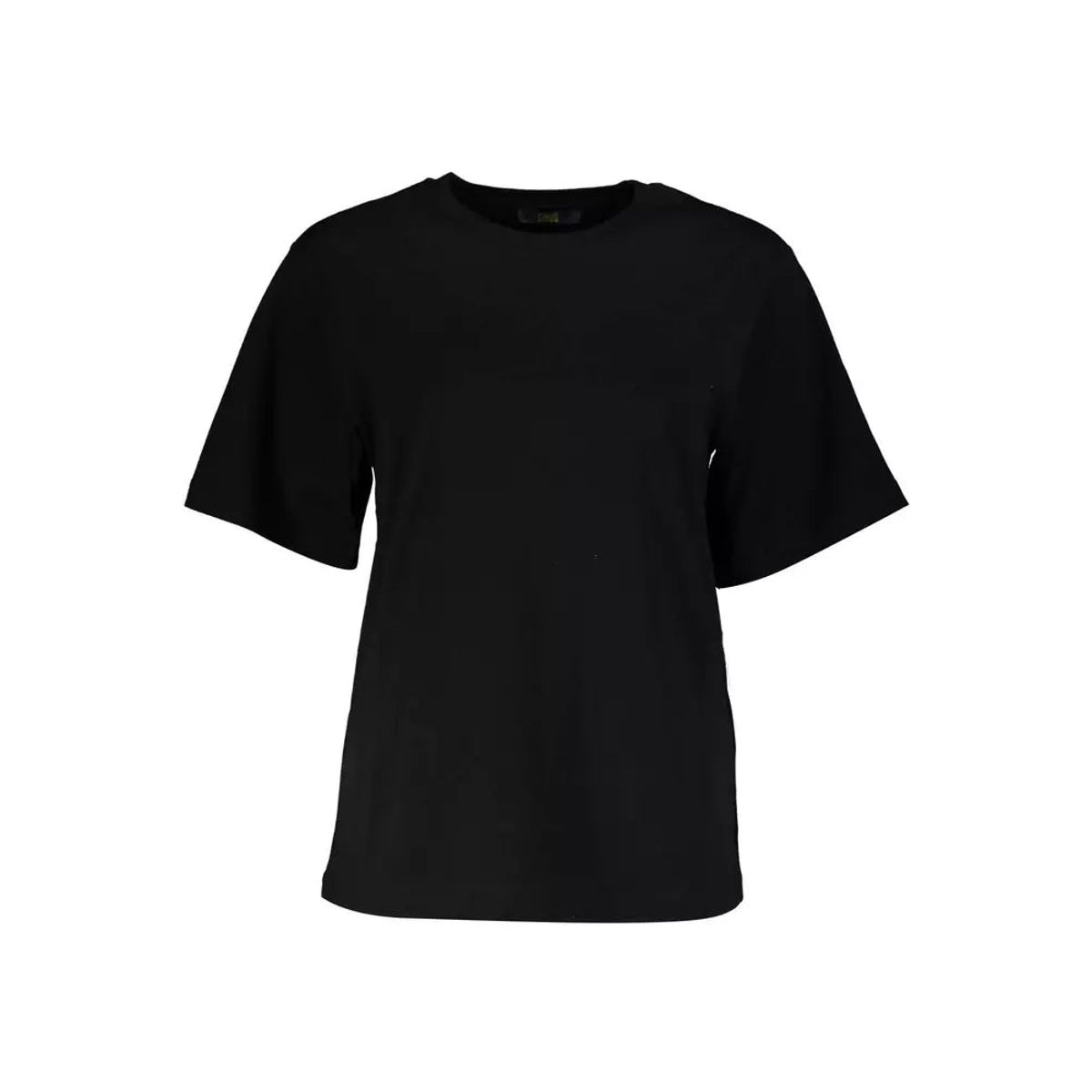 Cavalli Class Black Cotton Women T-Shirt