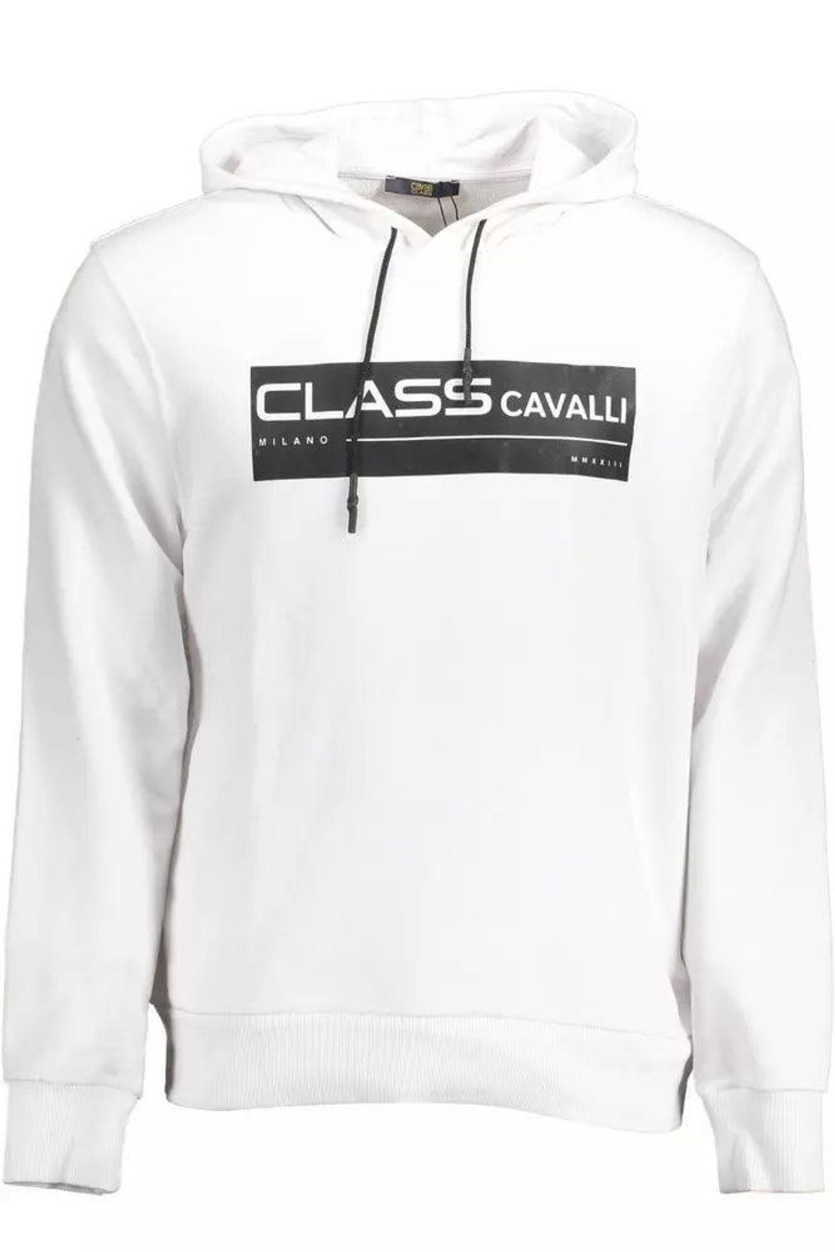 Cavalli Class Hvid Bomuld Sweater