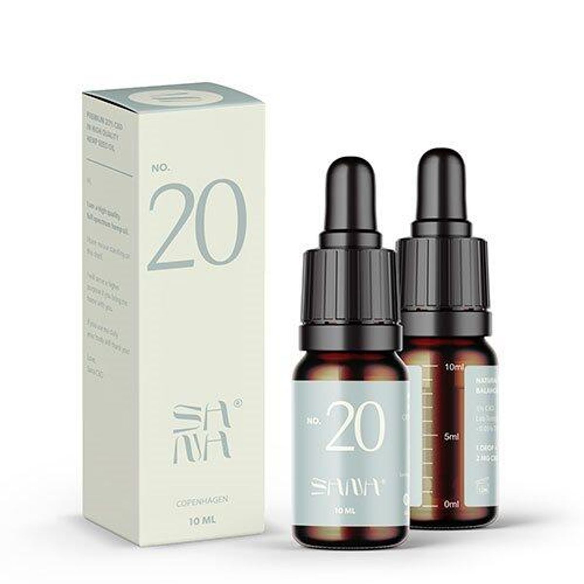 CBD Natural Skin Oil No 20 - 10 ml.