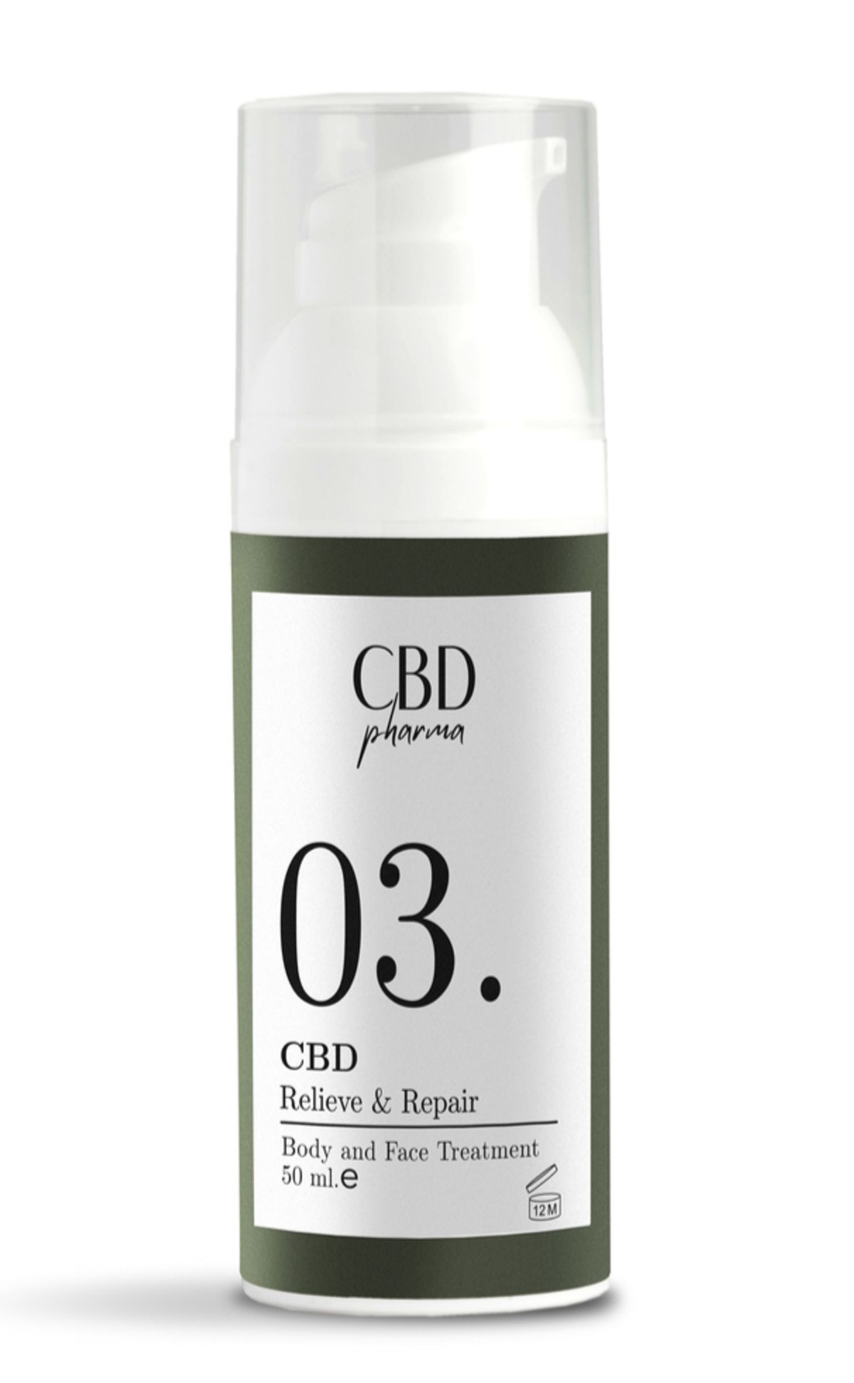 CBD Pharma 03 Relieve & Repair, 50ml.