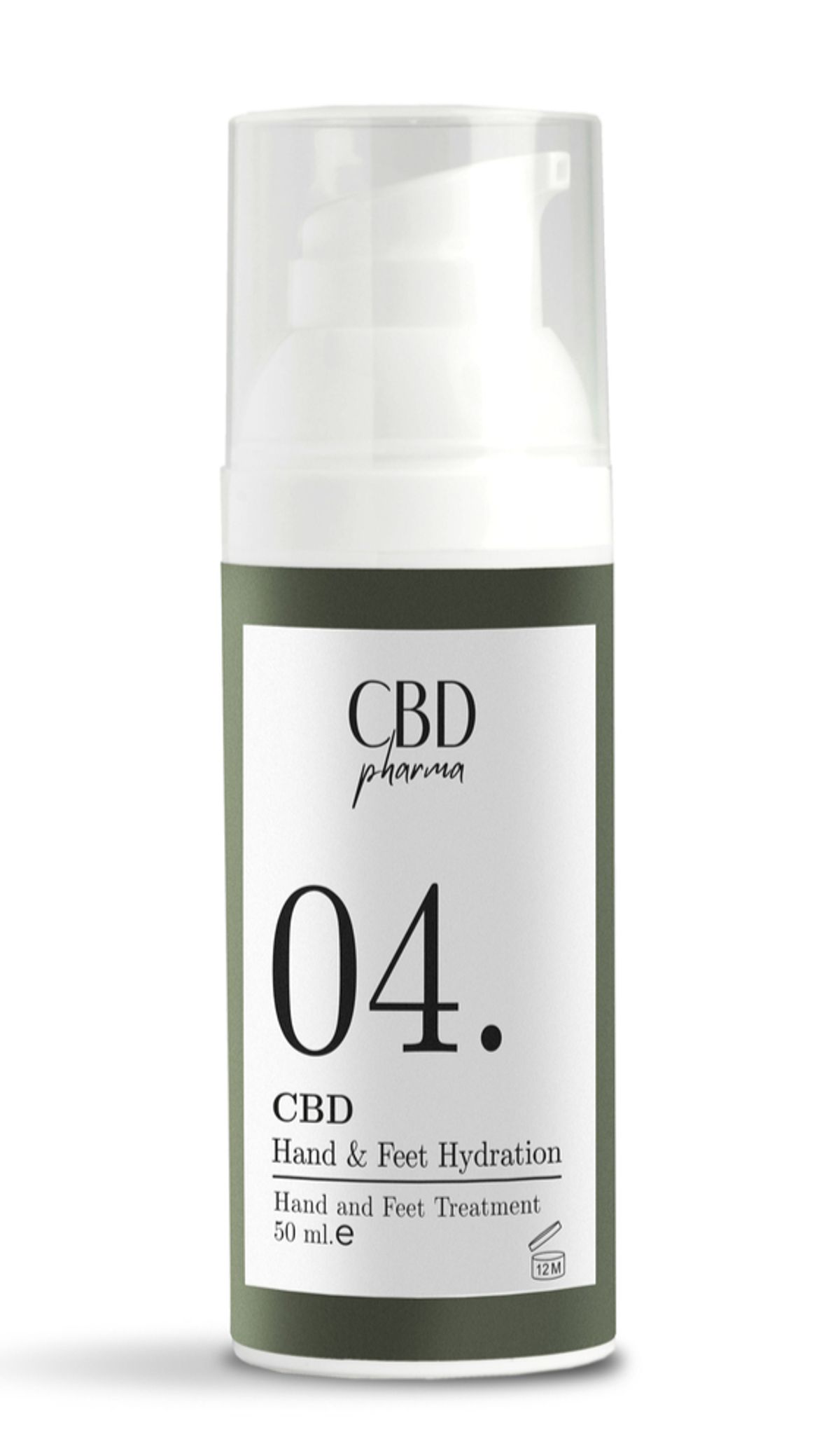 CBD Pharma 04 Hand & Feet Hydration, 50ml.