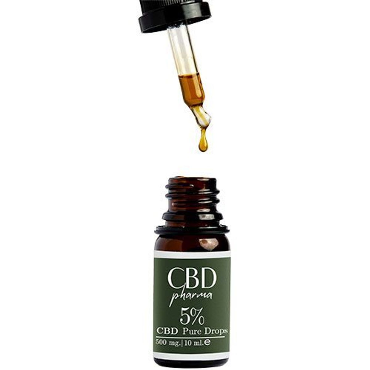 CBD Pure Drops 5% - 10 ml.