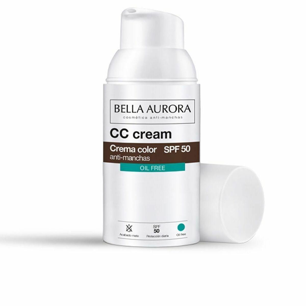 CC Cream Bella Aurora Spf 50 Uden olie (30 ml)