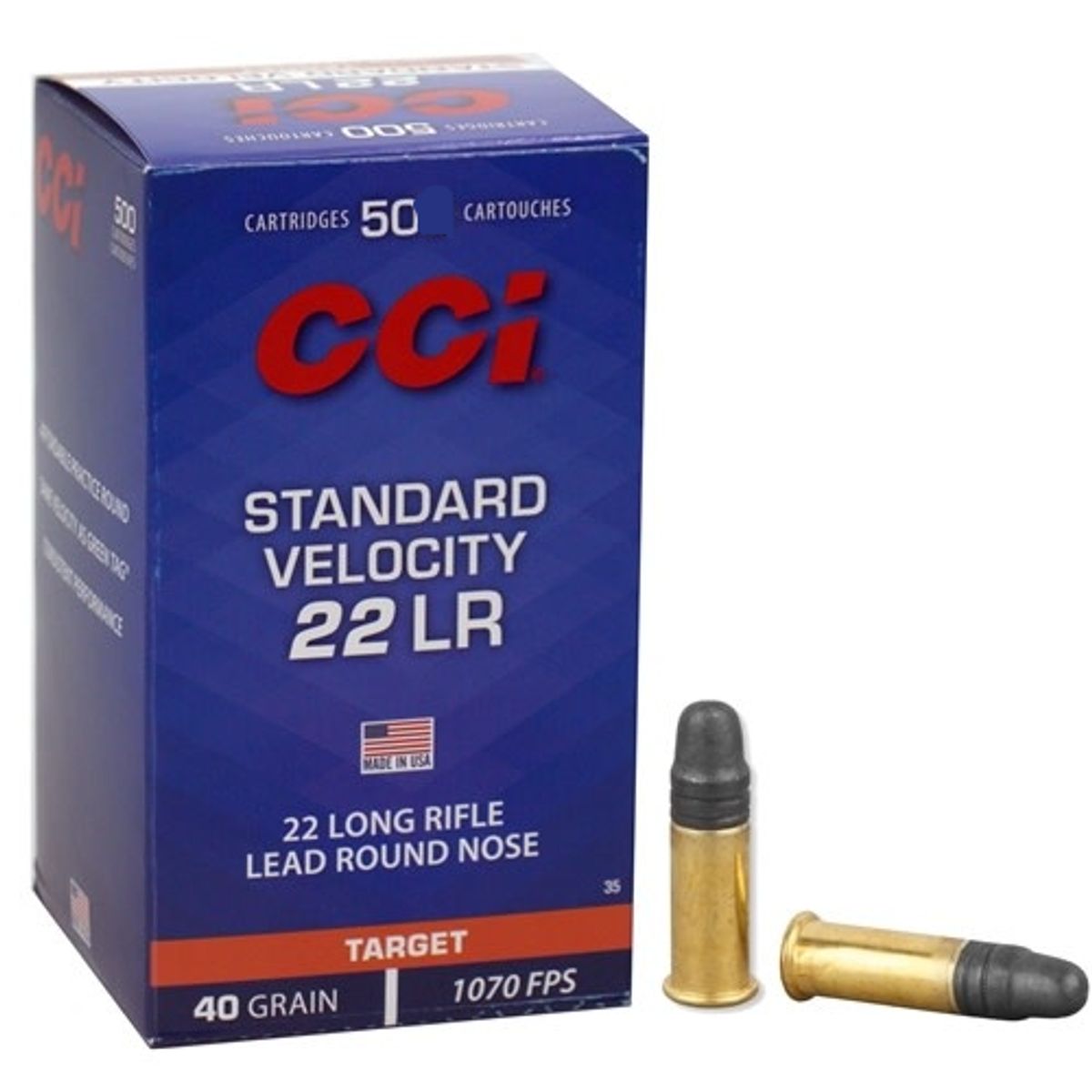 CCI 22 lr salonpatron standart Velocity 40 grains LRN