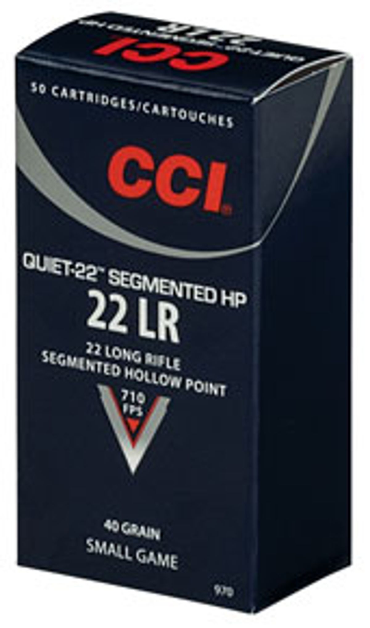 CCI 22Lr Segmentet HP quiet 50 stk 40 grains