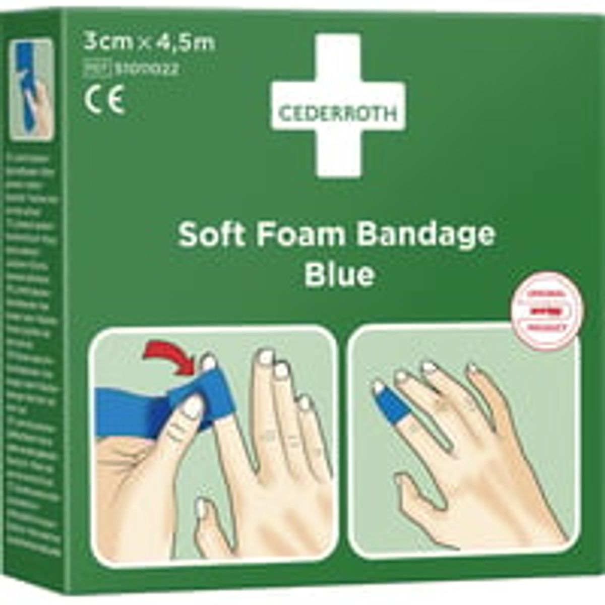 Cederroth Soft Foam bandage bl 3x450cm