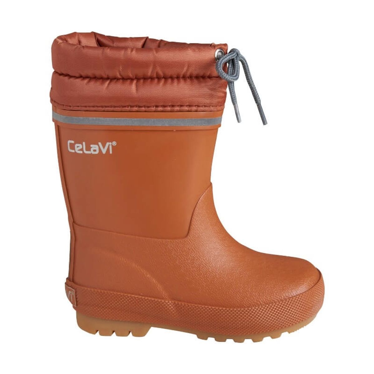 CeLaVi - Thermal Wellies w. Lining - Amber Brown - 24