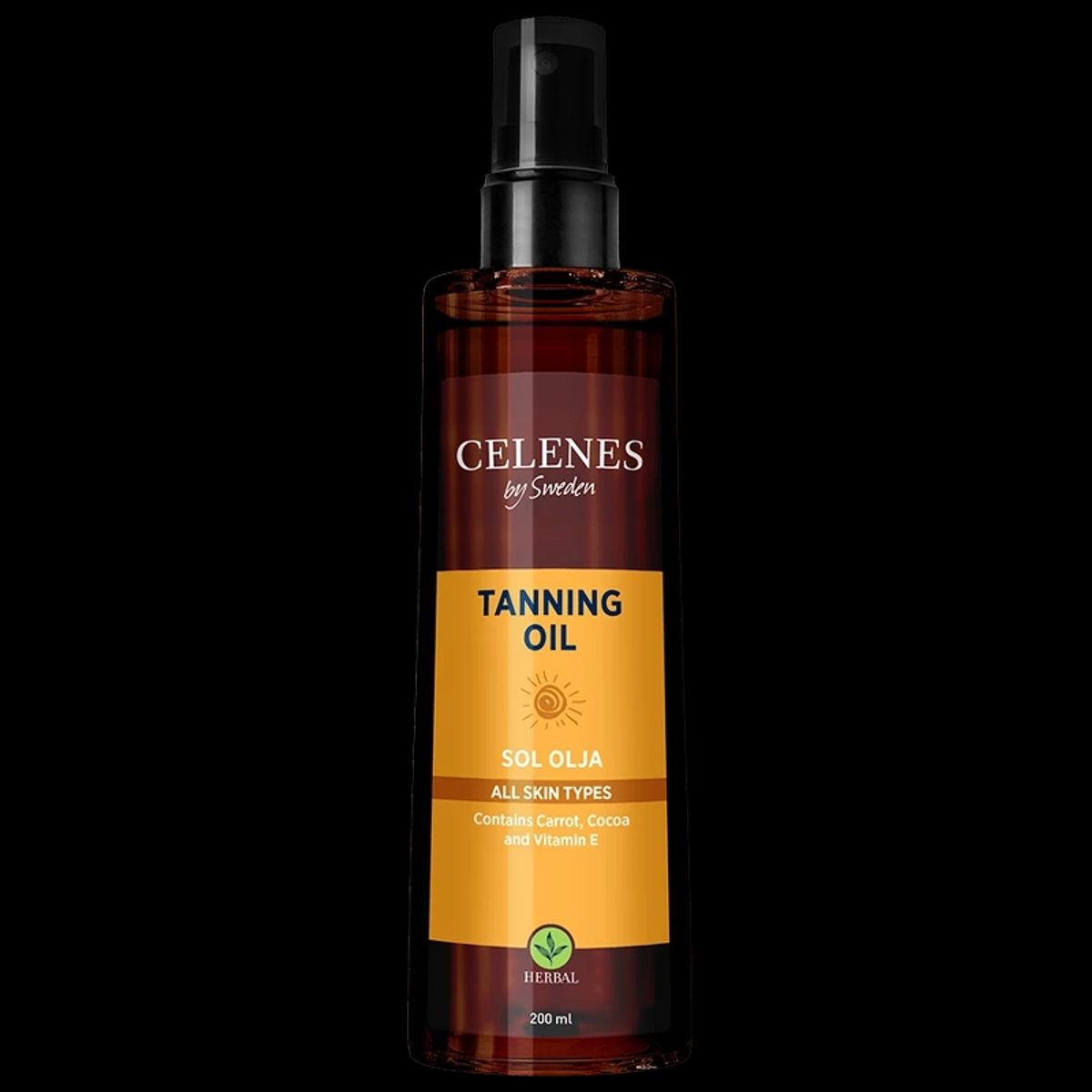 Celenes Herbal Tanning Oil 200 ml