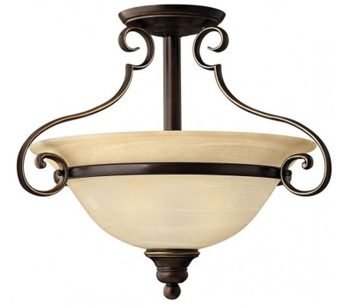 Cello Loftlampe Ø48,3 cm 2 x E27 - Antik bronze