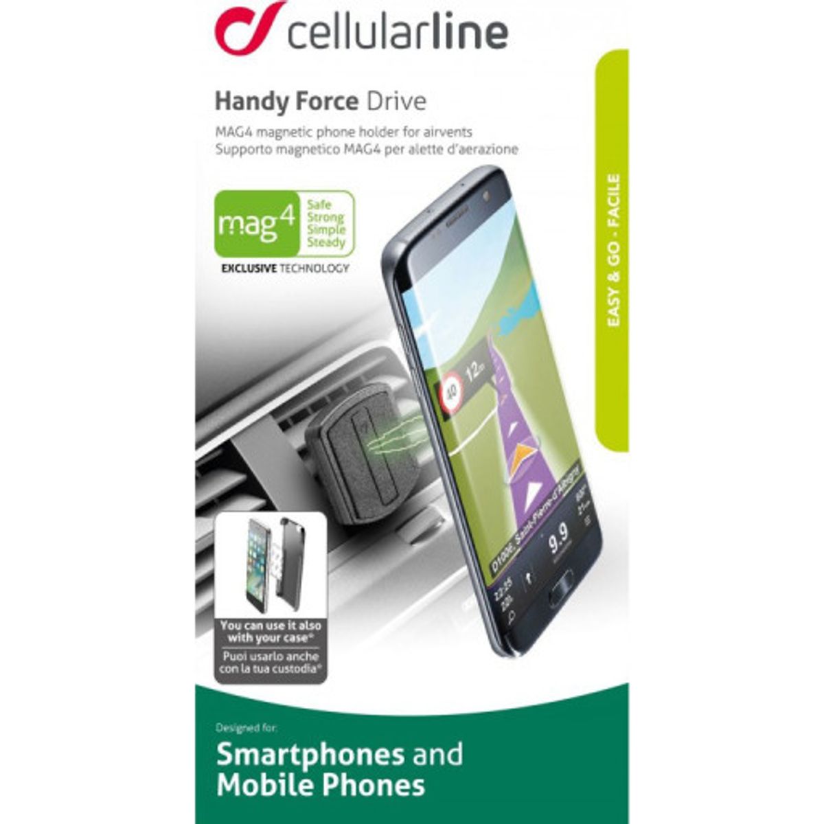 CellularLine Handy Force Drive magnet mobilholder