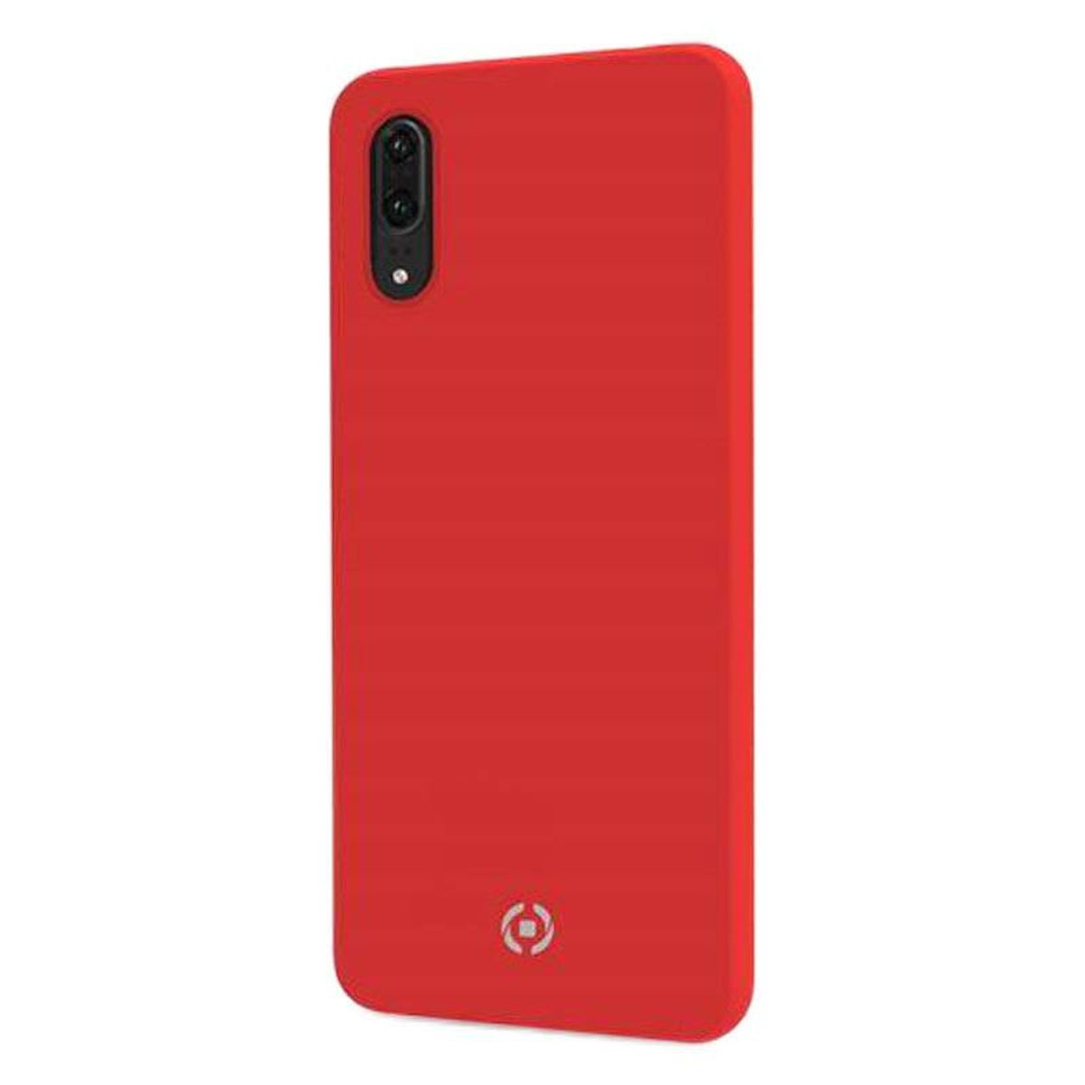 Celly Feeling Huawei P30 Silikone Cover, Rød