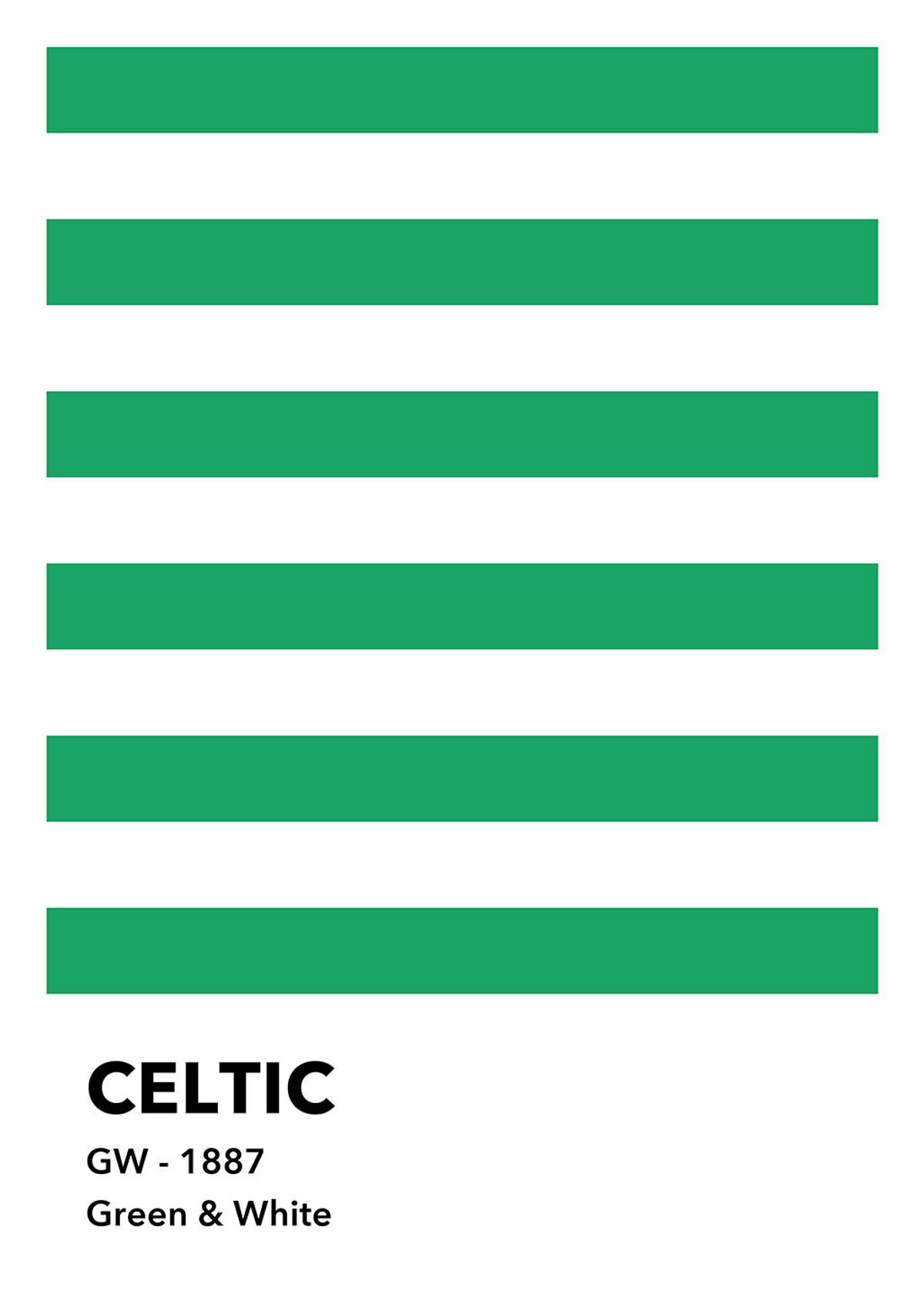 Celtic - Green & White af Ol? Ol?