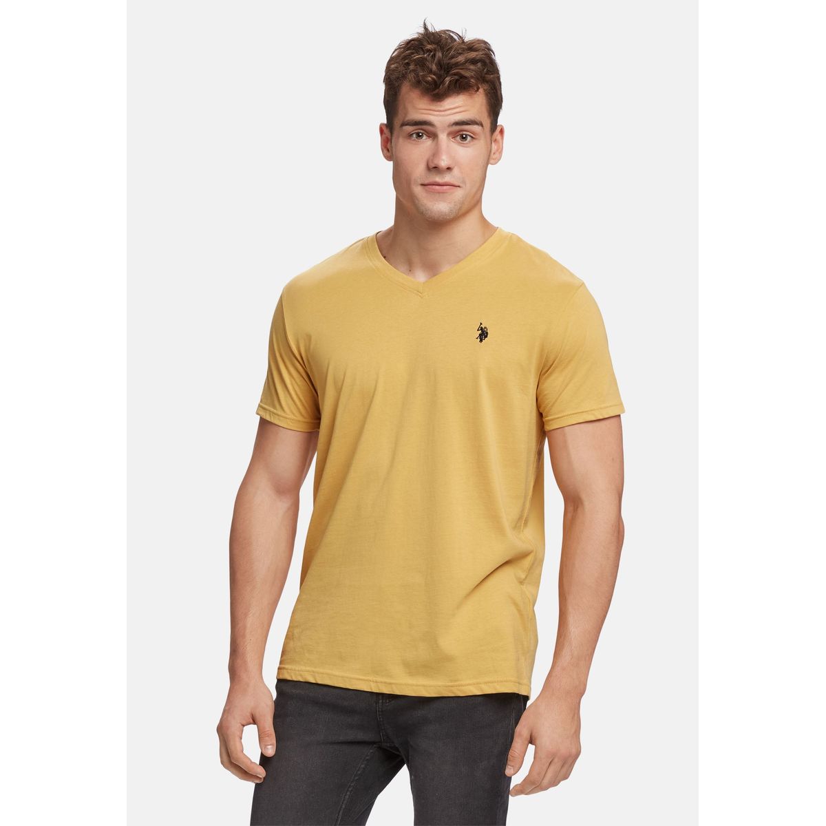 Cem V-Neck T-shirt - U.S. Polo Assn - Herre - XL